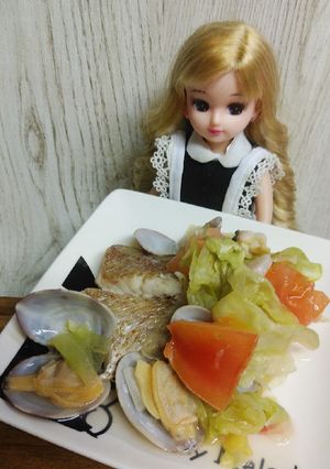 リカちゃん♡ちだいのアクアパッツァ☀︎*-レシピのメイン写真
