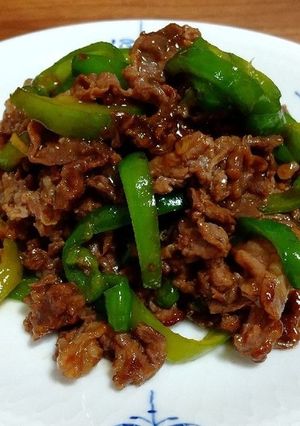 牛肉とピーマンのオイスター炒め-レシピのメイン写真