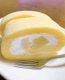 しっとりフワフワロールケーキ✿.*･