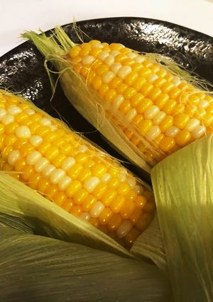とうもろこしは茹でずにレンチンで！-レシピのメイン写真
