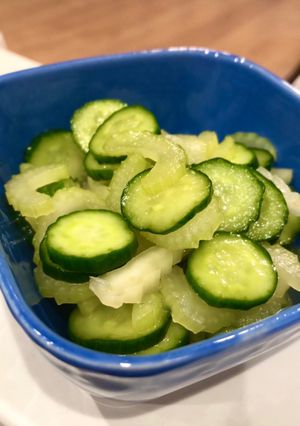 ＊きゅうりとセロリの簡単だしまろ酢漬け＊-レシピのメイン写真