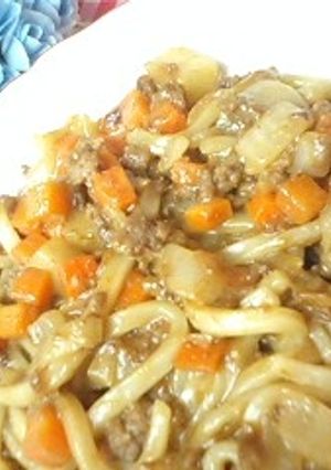 ✿焼きカレーうどん✿-レシピのメイン写真