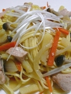 鮭としめじの和風リングイネ-レシピのメイン写真