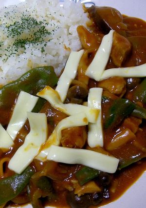 短時間で作る！秋野菜&トマトのカレー-レシピのメイン写真