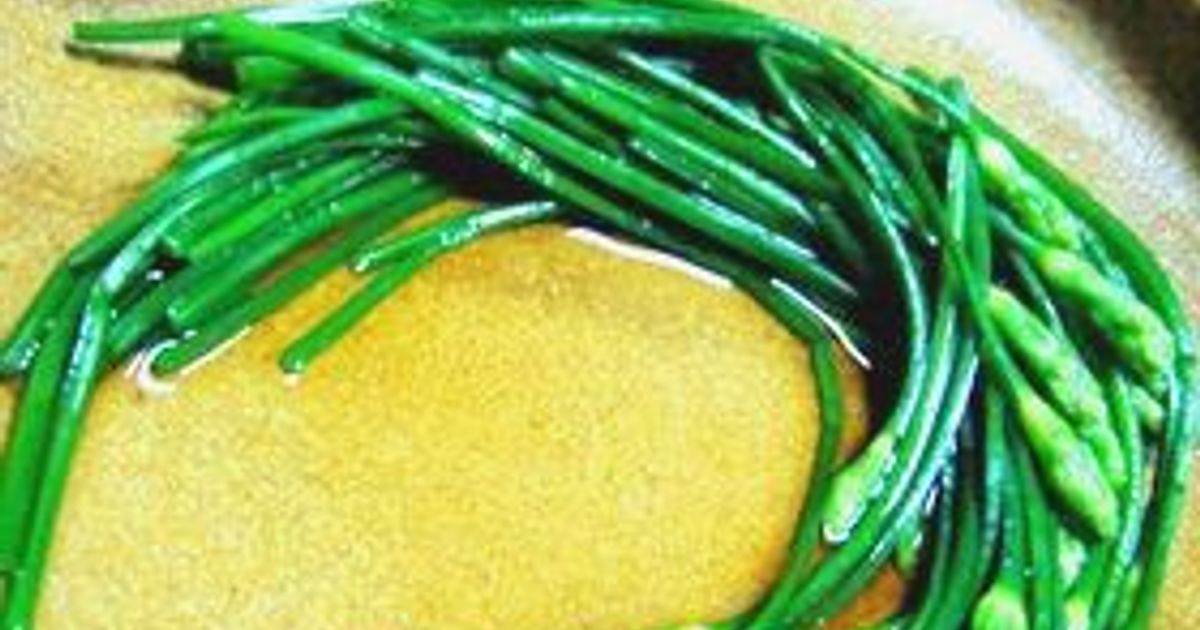 基本から応用まで!花ニラの炒め物・お浸しレシピ