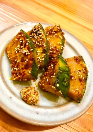 かぼちゃ　ハニーマスタード つくおきにも-レシピのメイン写真