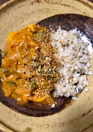 ししとう&パプリカ健康スパイスカレー-レシピのメイン写真