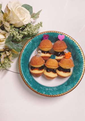 鈴カステラバーグ-レシピのメイン写真