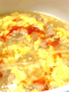残りもの de 酸辣湯 (サンラータン)-レシピのメイン写真