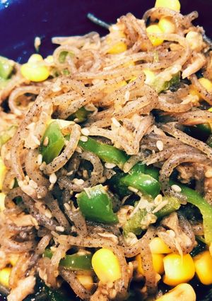 糸こんにゃくのオイスター炒め-レシピのメイン写真