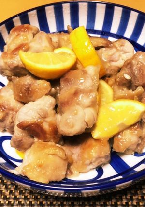 鷄もも肉のレモン炒め-レシピのメイン写真