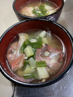 鯛のあら汁-レシピのメイン写真
