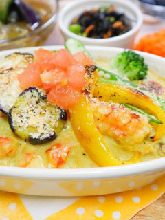 豆腐シーフードカレーグラタン-レシピのメイン写真