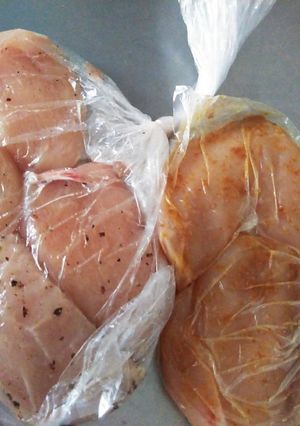 チキンサラダ!湯煎で作る!-レシピのメイン写真