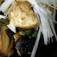 厚揚げとなすとしし唐の味噌炒め煮