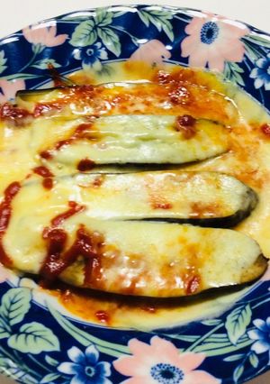 209、超簡単！なすのチーズ焼き♡-レシピのメイン写真