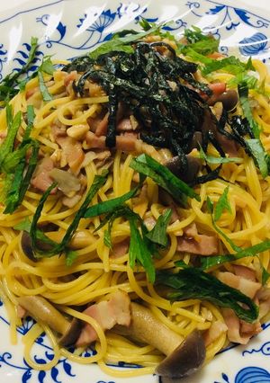 210、ニンニク醤油、和風きのこパスタ♪-レシピのメイン写真