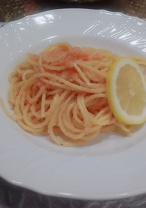 ☆レモンであっさり☆たらこパスタ-レシピのメイン写真