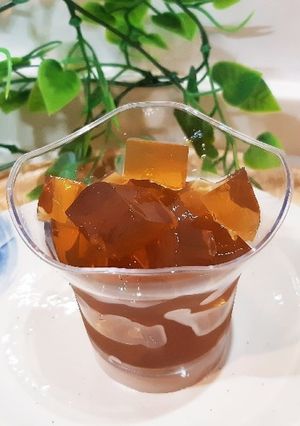 黒寒天～白みつで～-レシピのメイン写真