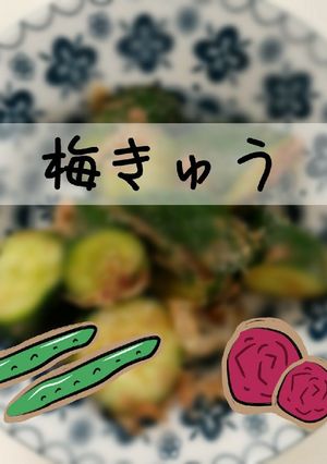 梅きゅう-レシピのメイン写真