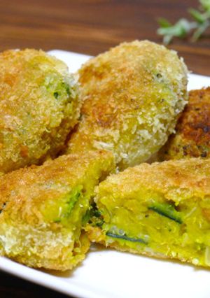 かぼちゃとキヌアのカレー風味コロッケ-レシピのメイン写真