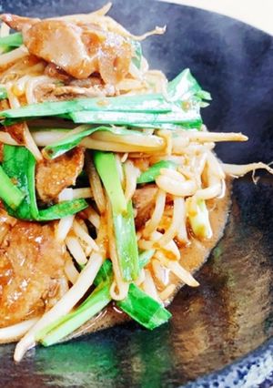 大人のニラレバ炒め-レシピのメイン写真