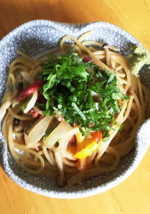 超簡単 味噌クリームパスタ☆1人ランチ☆-レシピのメイン写真