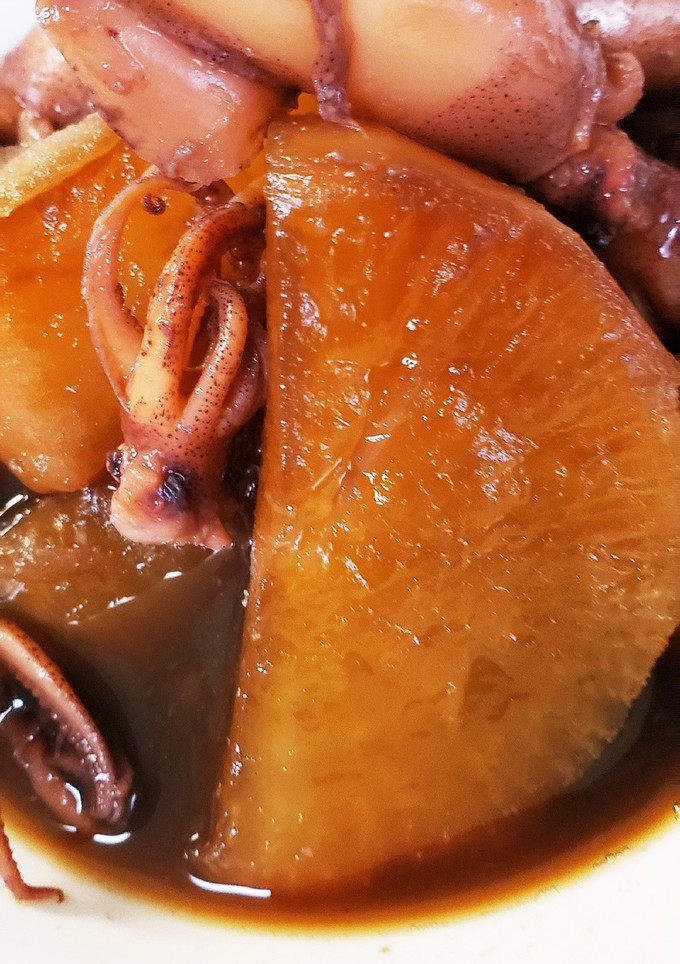 今が旬ですぅ～～♪べいかと大根の煮物-レシピのメイン写真