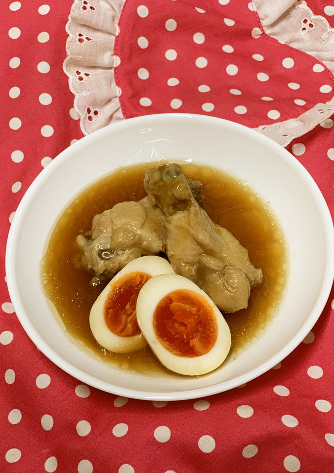 子供も簡単♪手羽元と卵の煮物-レシピのメイン写真