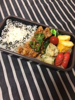 男子高校生弁当★34 焼肉弁当-レシピのメイン写真