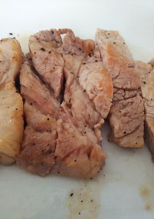 簡単美味・豚肉の塩しょうが焼き-レシピのメイン写真