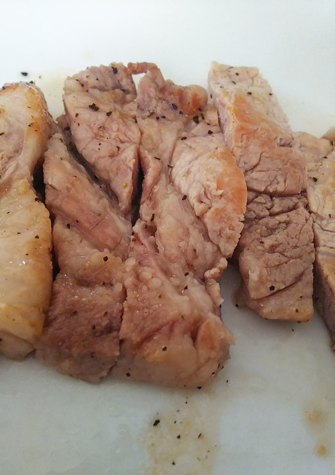 簡単美味・豚肉の塩しょうが焼き-レシピのメイン写真