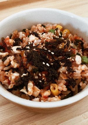 チキンピラフ ❁ 後期離乳食-レシピのメイン写真