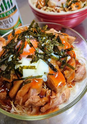 照焼きチキンどんぶり♪-レシピのメイン写真