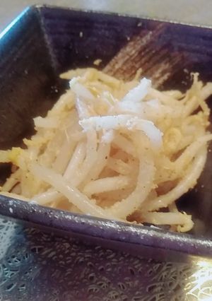 ゴマでコク旨お酢でさっぱり☆もやしナムル-レシピのメイン写真