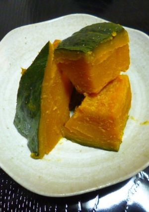 【野菜】かぼちゃのカレー煮-レシピのメイン写真