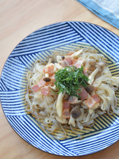 きのことベーコンの和風パスタ-レシピのメイン写真