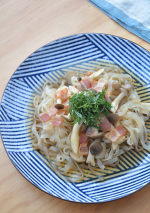 きのことベーコンの和風パスタ-レシピのメイン写真