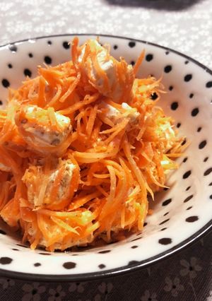 にんじんとクリームチーズのサラダ☆-レシピのメイン写真