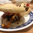 簡単!*モス風ミートソースバーガー