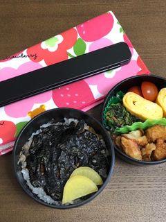自分弁当・海苔べん-レシピのメイン写真