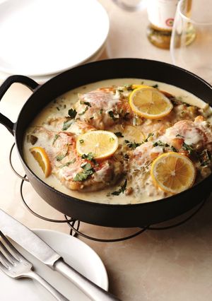 みつせ鶏むね肉のしっとりレモンフリカッセ-レシピのメイン写真