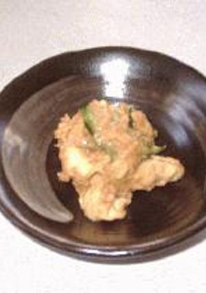 お麩の辛し酢味噌あえ-レシピのメイン写真