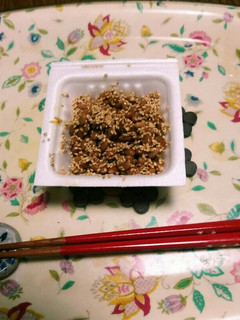 納豆に白ゴマプラス➕-レシピのメイン写真