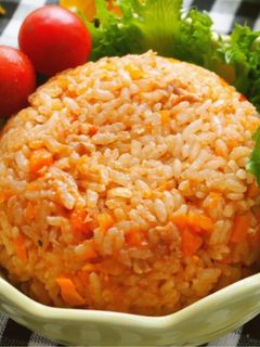 急速OK!炊飯器で作るチキンライス-レシピのメイン写真