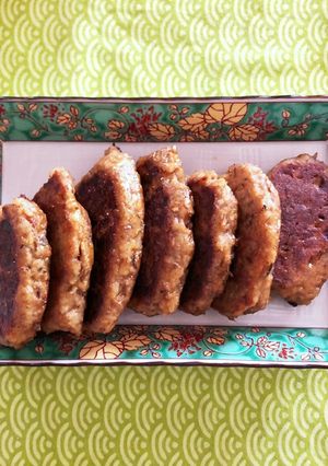 お肉みたい♪サバ水煮缶のハンバーグ-レシピのメイン写真