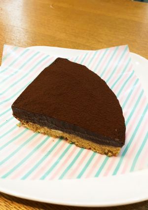 材料4つ！生チョコケーキ-レシピのメイン写真