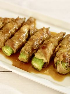 やみつきになる♪オクラの豚肉巻き-レシピのメイン写真