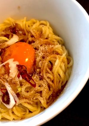 即席ラーメンで作る旨い油そば&スープ-レシピのメイン写真