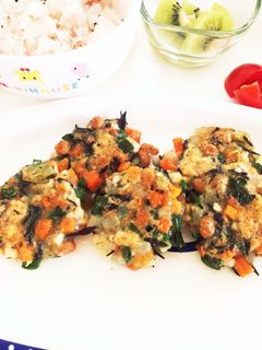 野菜たっぷり納豆おやき-レシピのメイン写真